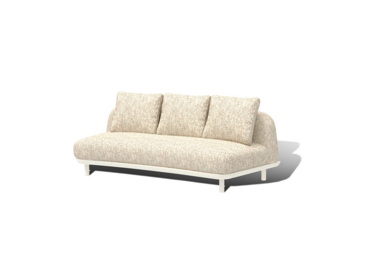 Balena Armless 3 Seater Sofa