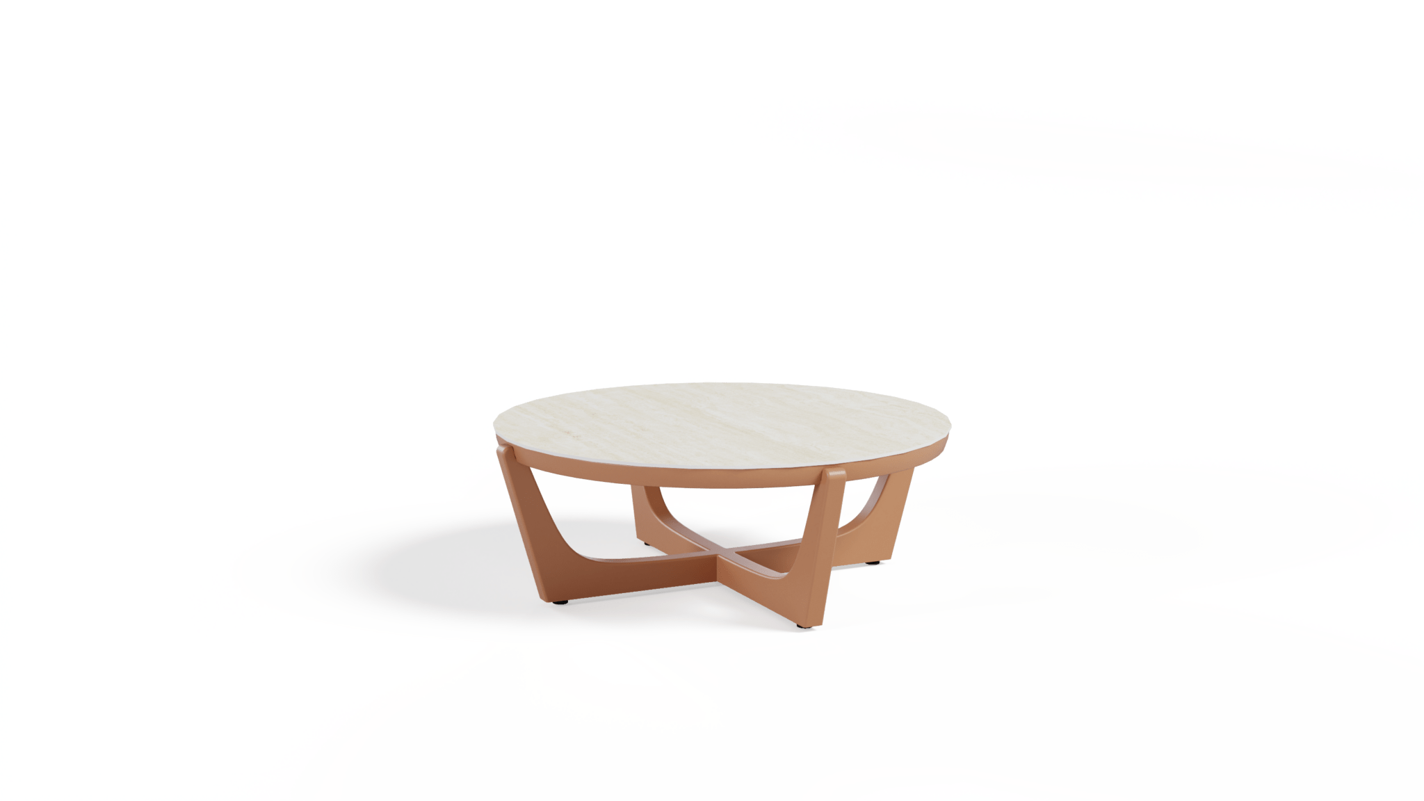 Float Coffee Table Wceramic Top Ф7033cm