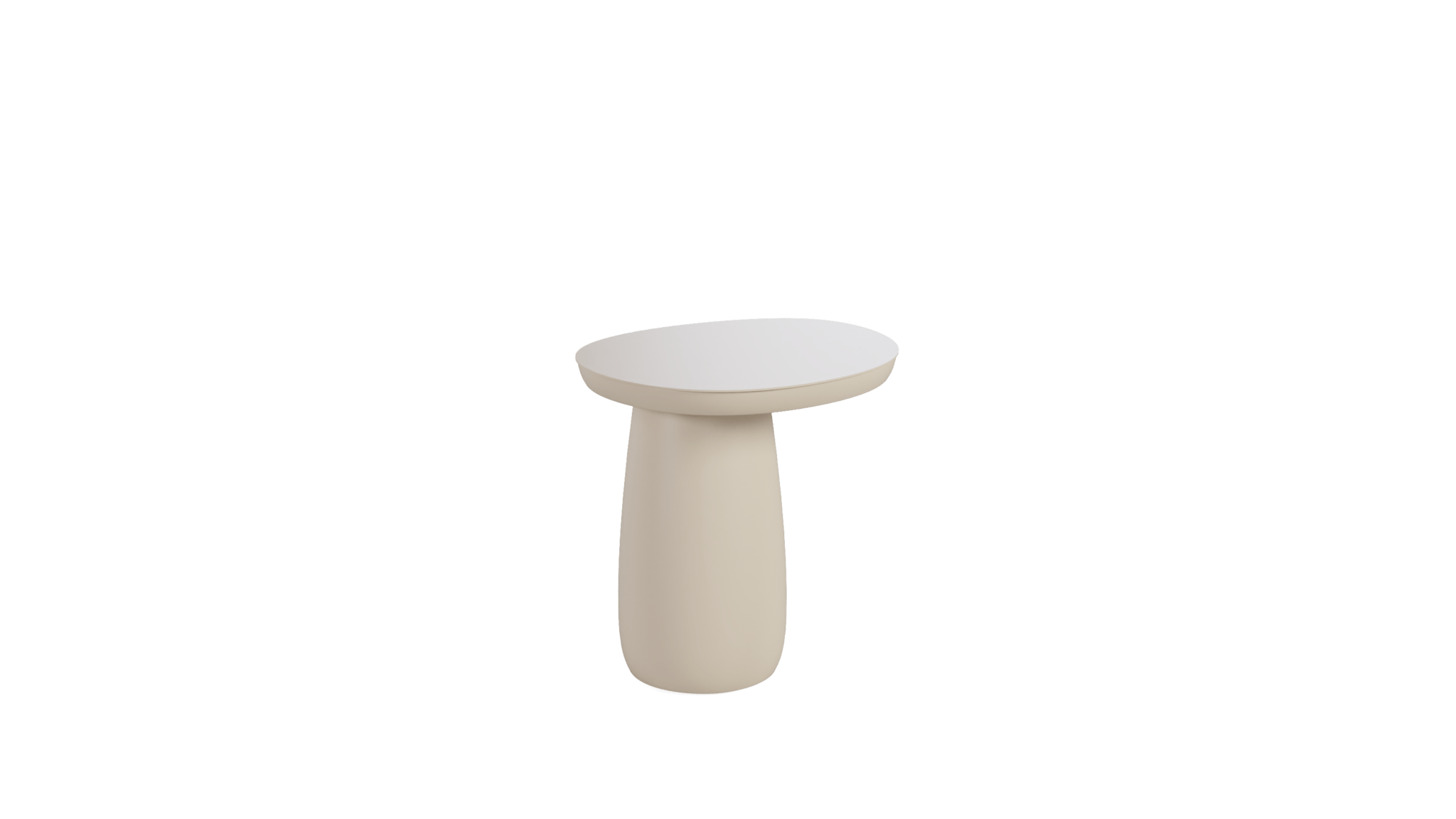 Mono Aluminium End Table 504250cm